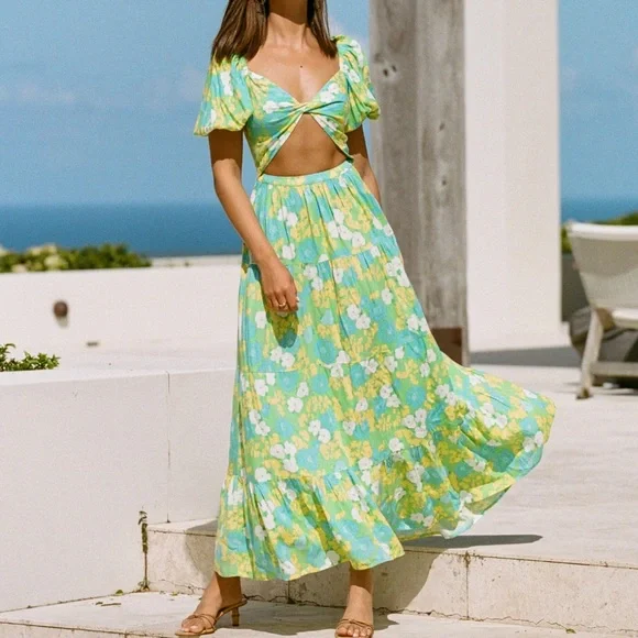 Sabo Skirt Belle Cutout Maxi Dress - Picture 2 of 6